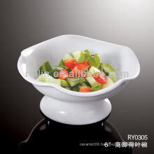 ceramic footed bowl, porcelain bowl